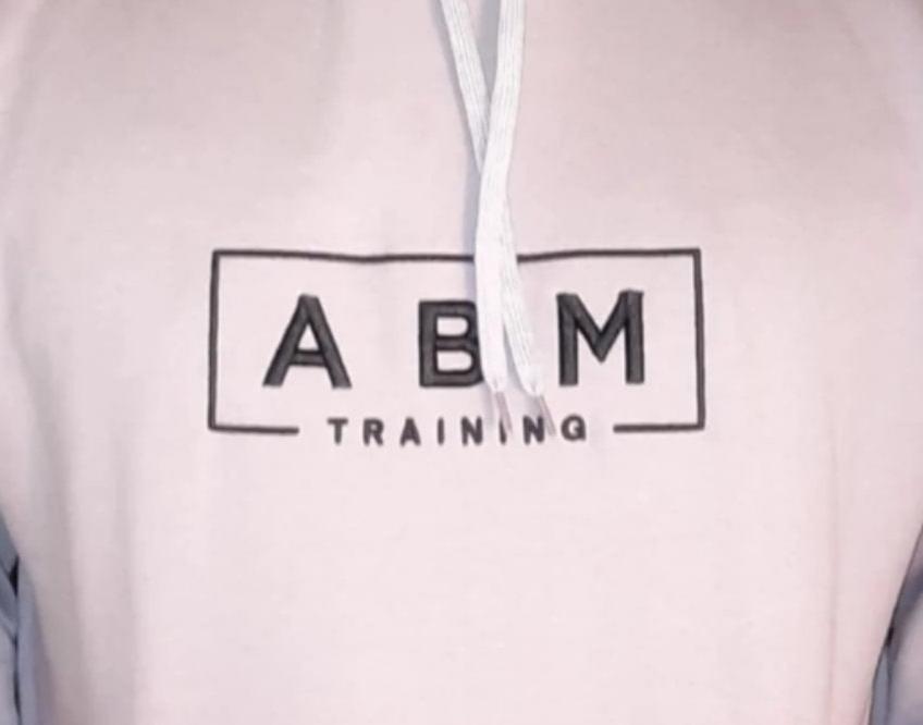 ABM 3D Embroidered Hoodie - Pick Your Color Thread