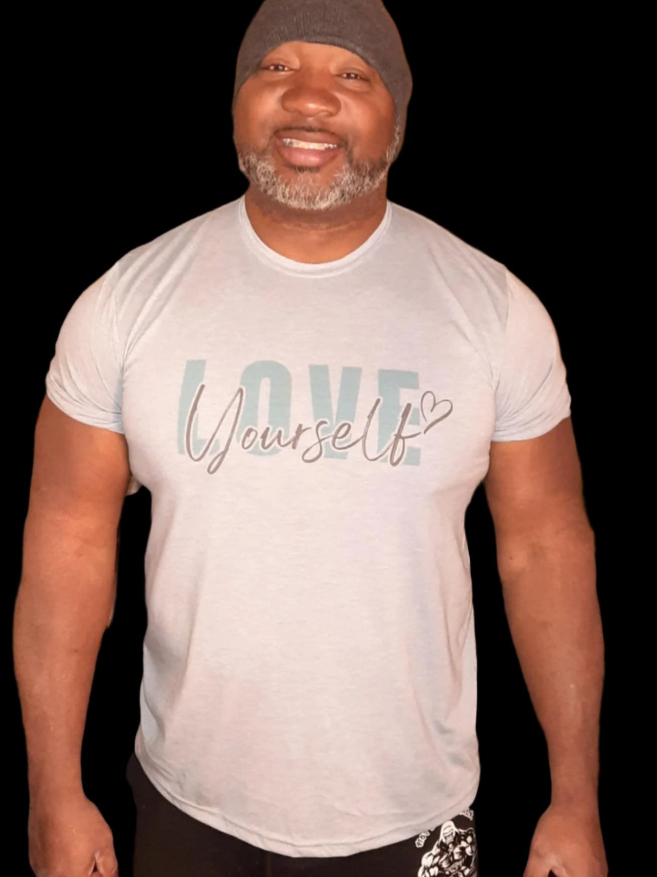 Love Yourself TShirt - Washed Denim