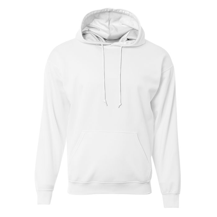 Built Different Dri Fit Hoodies - White